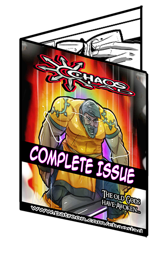 Issues one: The legend begins. Read how our hero gains his wacky abilities.